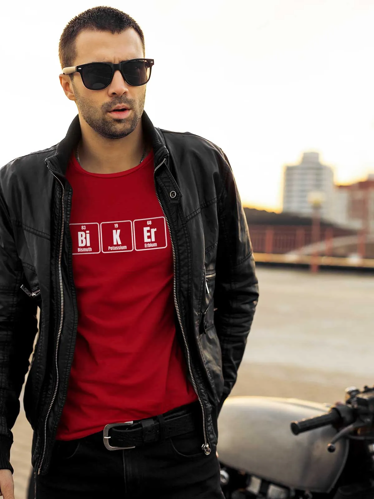 Biker |  Printed T shirt