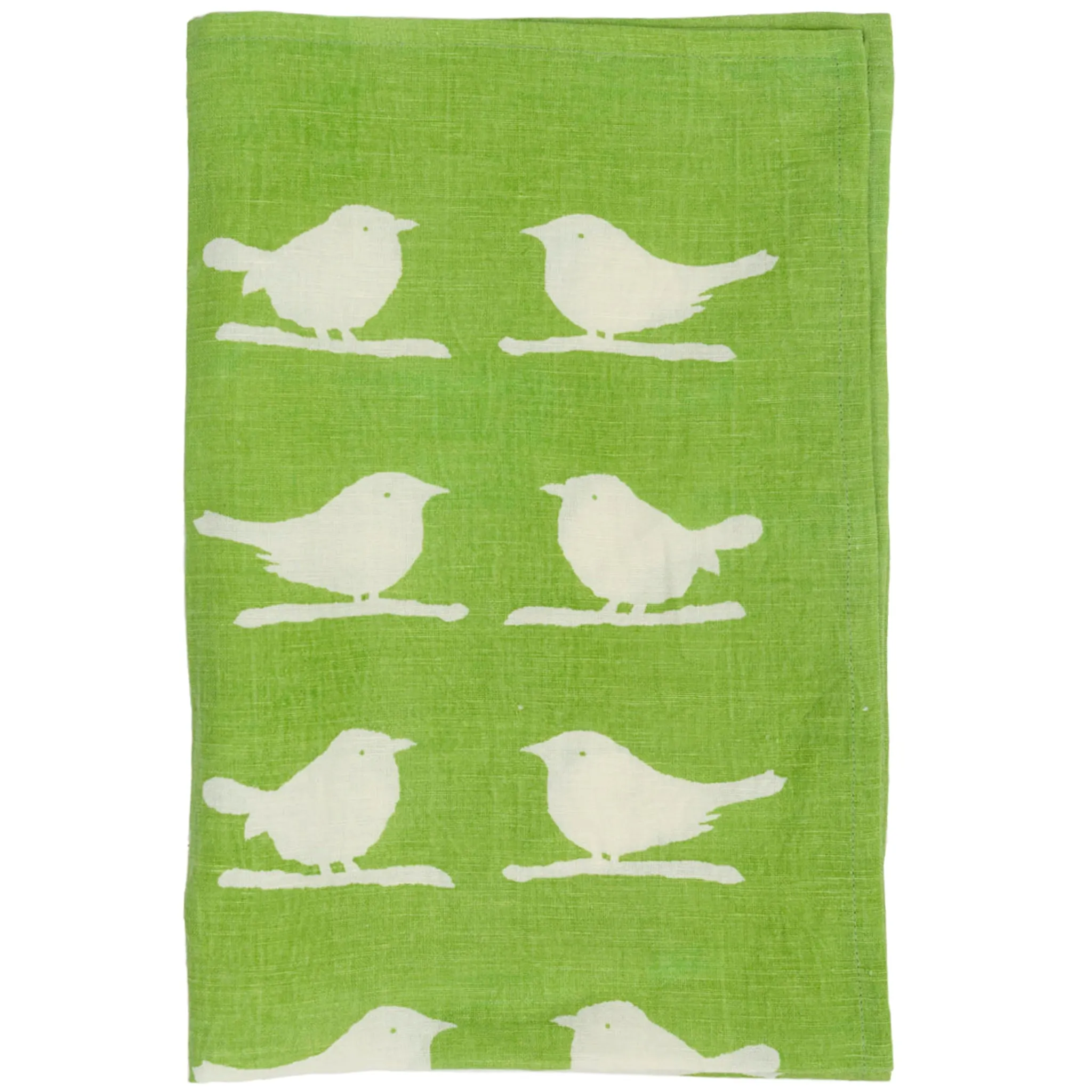 Birdie Linen Tea Towel