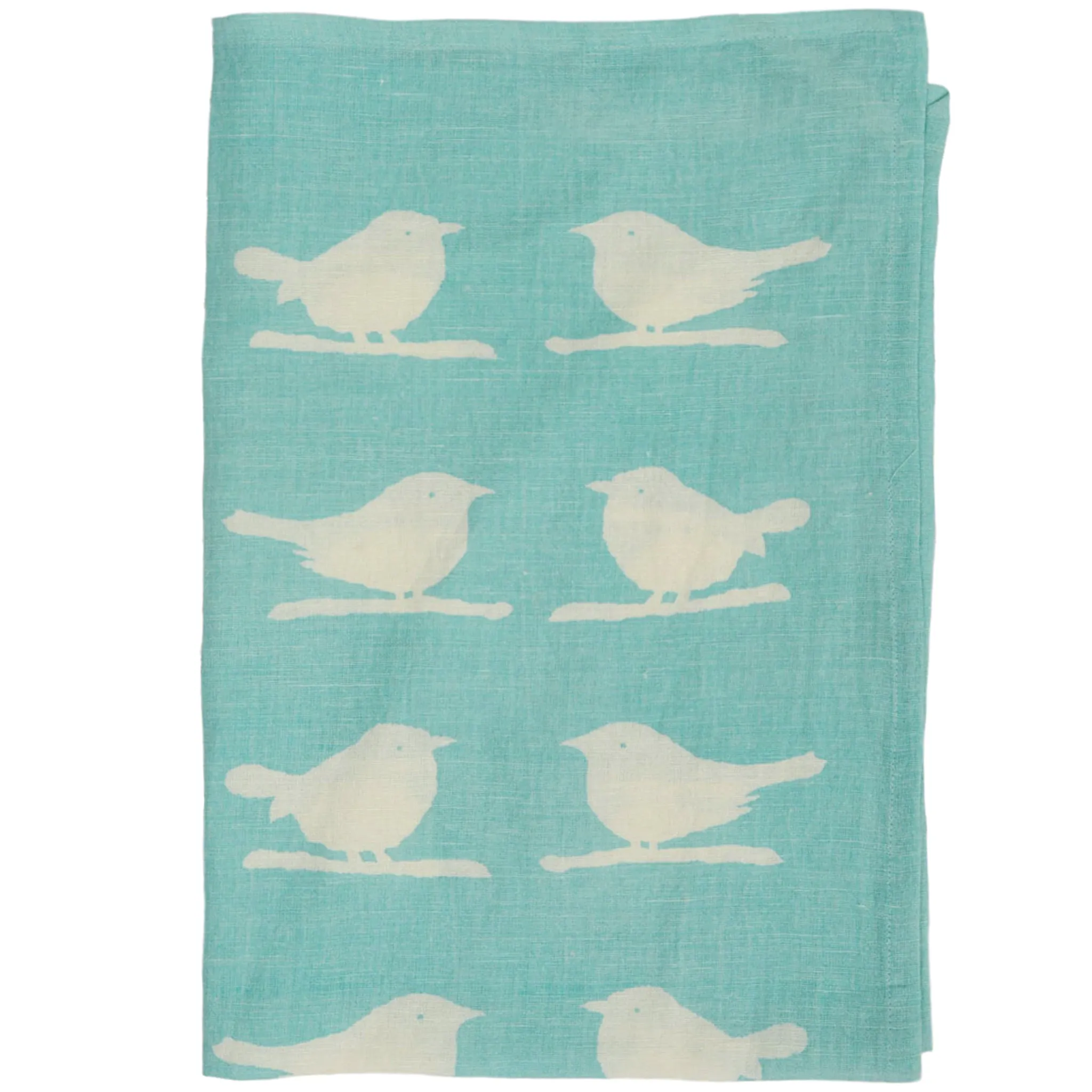 Birdie Linen Tea Towel