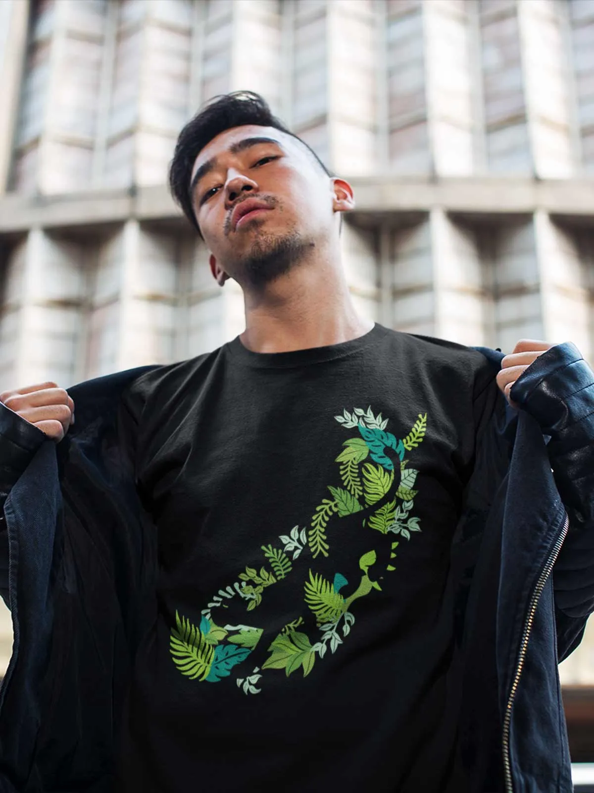 Black Panther's Forest  | Printed  T shirt