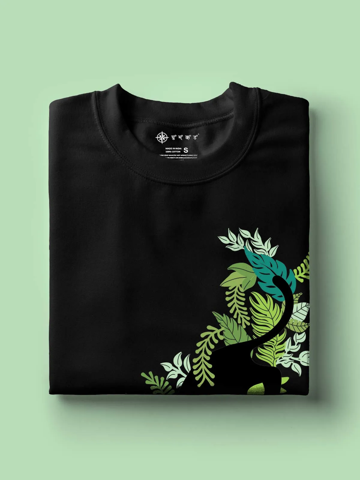 Black Panther's Forest  | Printed  T shirt