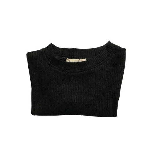 Black Waffle Set