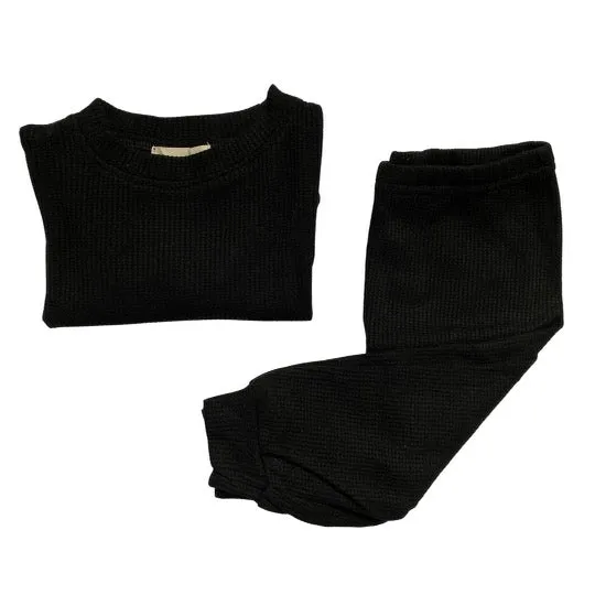Black Waffle Set