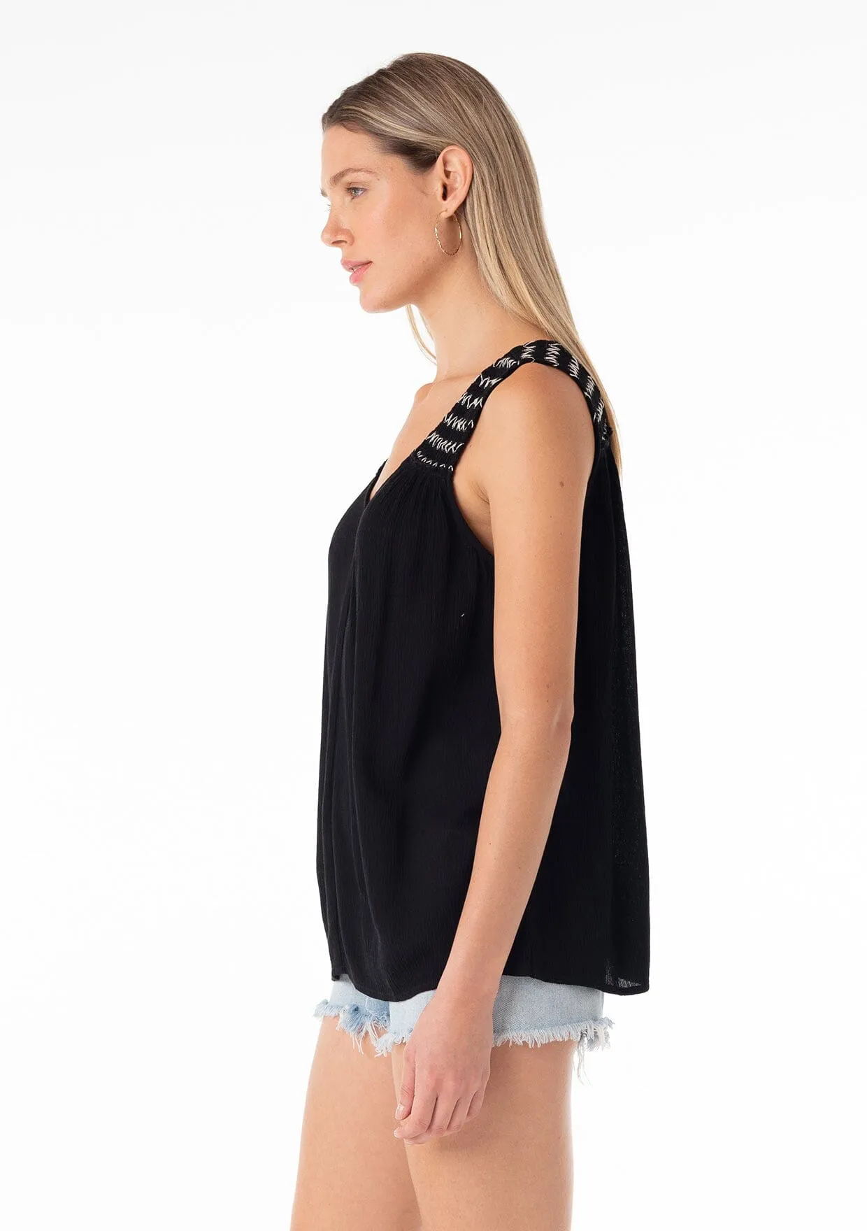 Bodhi Embroidered Tank Top