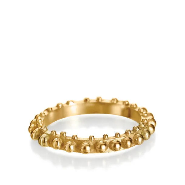 BOHEME END STACK RING