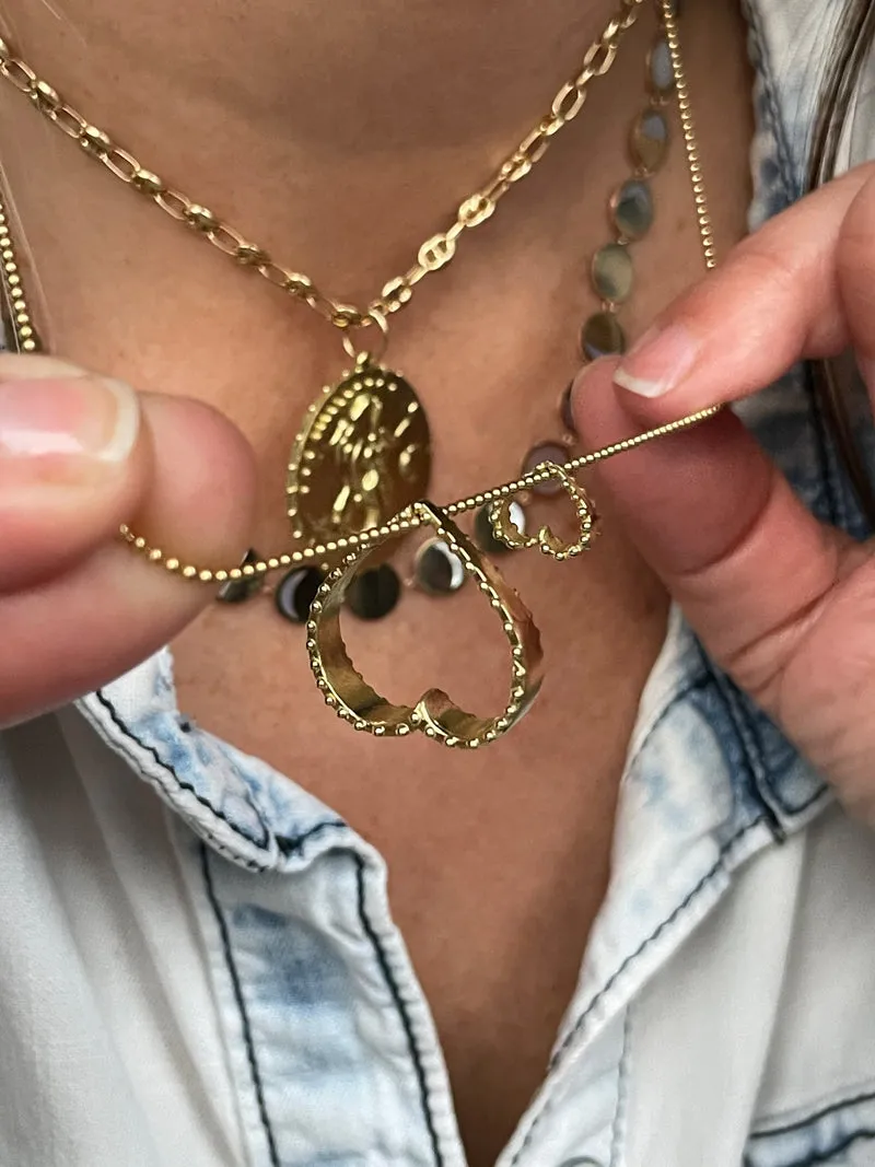 BOHEME GOLD BALL LINK CHAIN