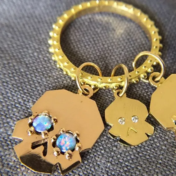 BOHEME MEDIUM CLICKER 18K Rose Gold