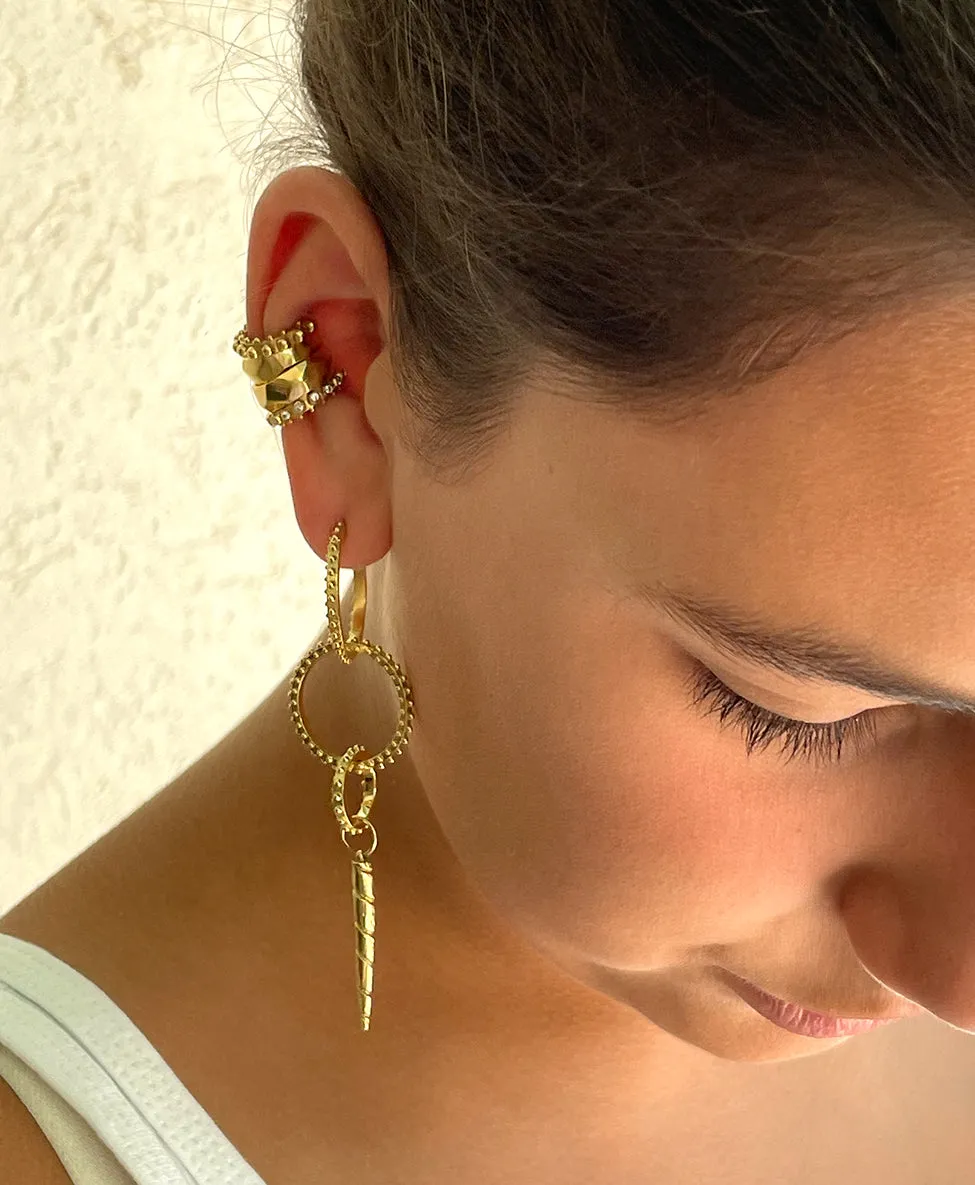 BOHEME MEDIUM CLICKER 18K Rose Gold