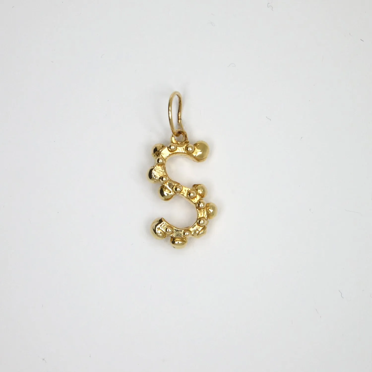 BOHEME SOLID GOLD INITIAL CHARM