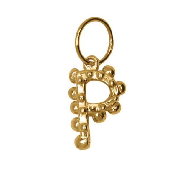 BOHEME SOLID GOLD INITIAL CHARM