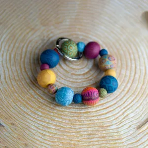 Bohemian Beaded Wrist Keychain