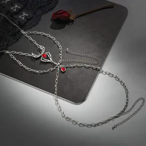 Bohemian Layered Chain Tassel Elastic Spider Thigh Leg Chain