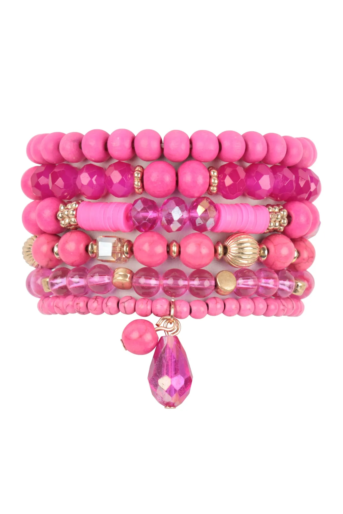 Bohemian Mix Bead Multi Layer Versatile Statement Bracelets