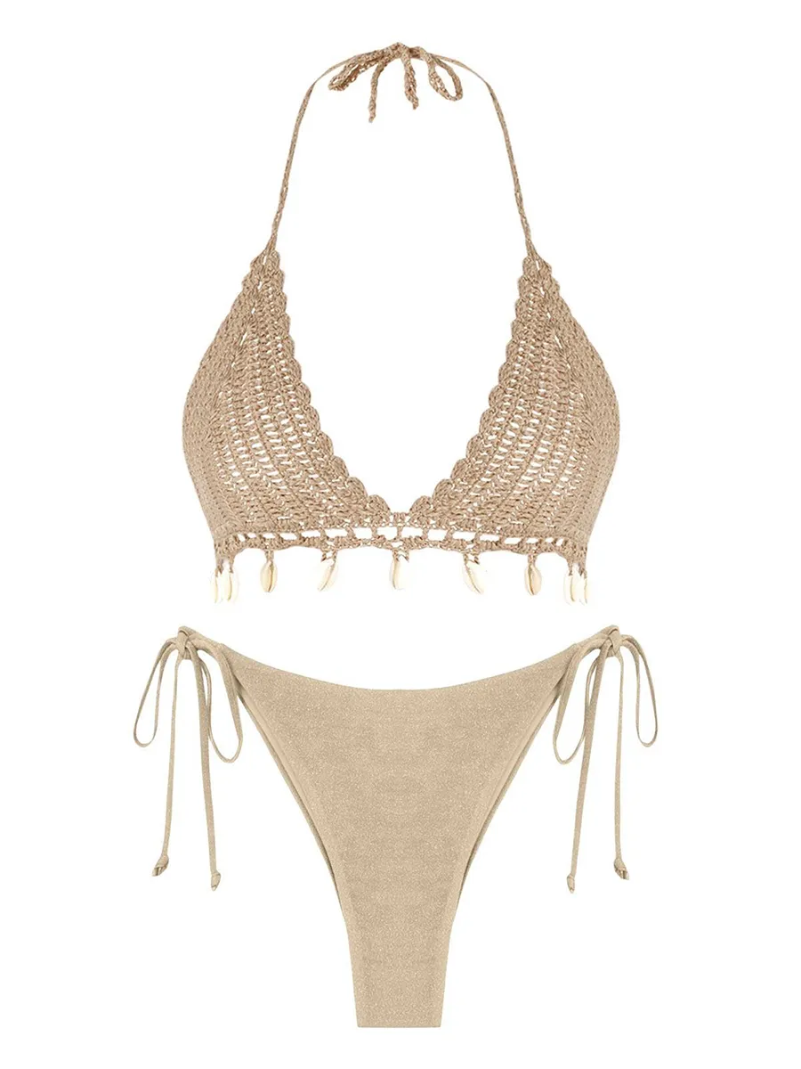 Bohemian Shell Tassel Weave