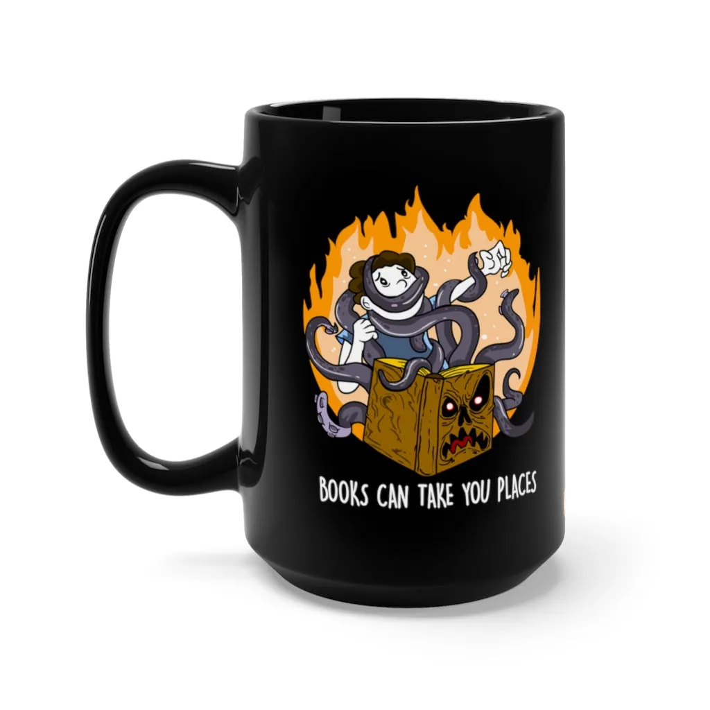 Books Take You Places - 15oz Mug