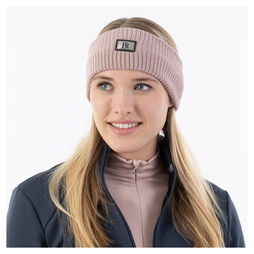BR knitted headband in Rose
