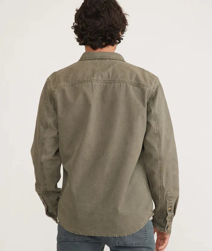 BROKEN IN CANVAS OVERSHIRT
