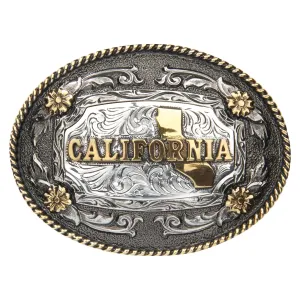 California — Oval Rope Edge Buckle