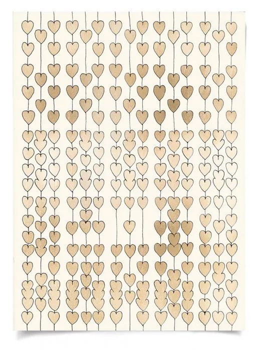 Cartier Heart Strings - Gold Leaf