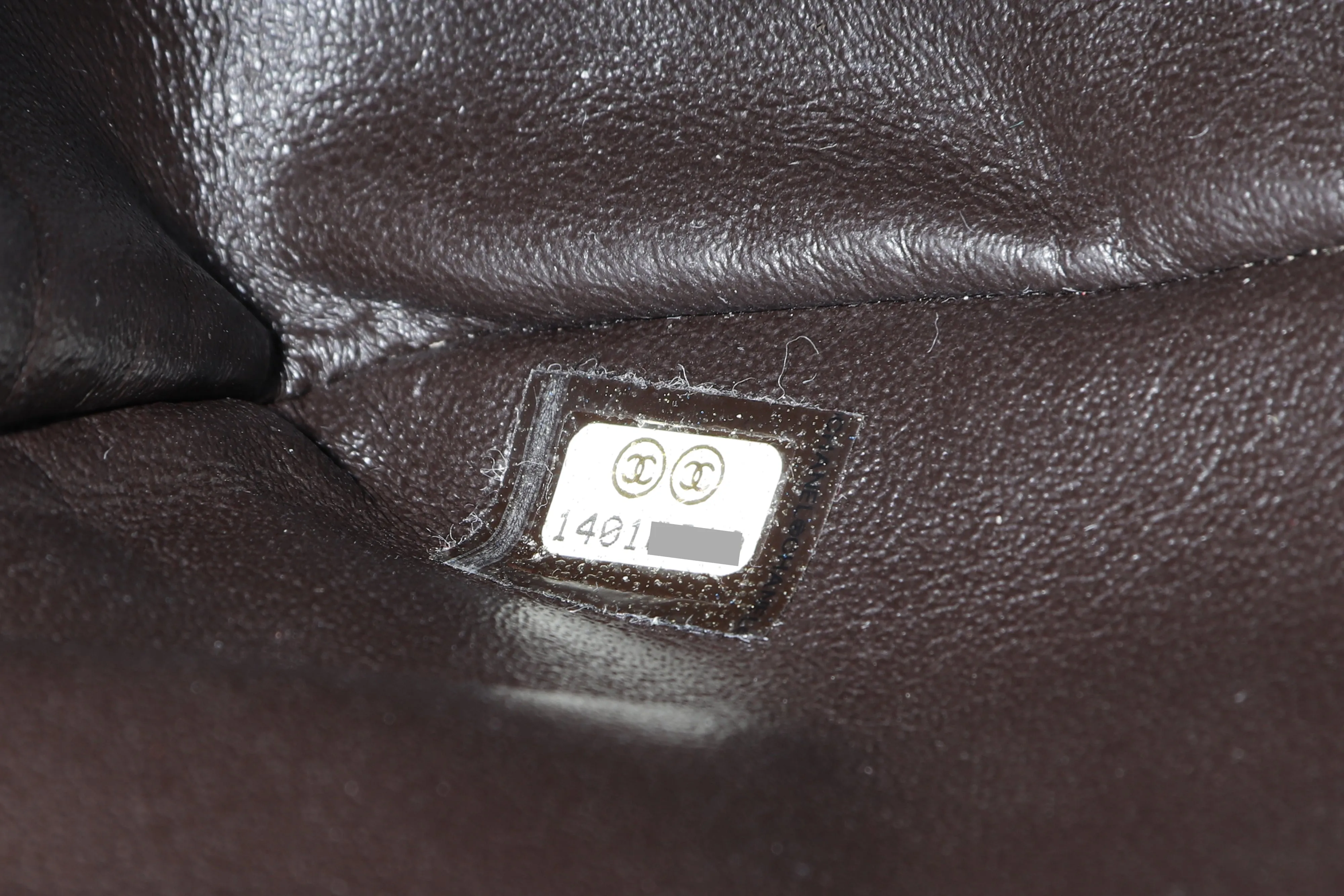 CHANEL CLASSIC FLAP MAXI SINGLE FLAP (1401xxxx) BROWN CAVIAR LEATHER, SILVER HARDWARE, WITH CARD, DUST COVER & BOX