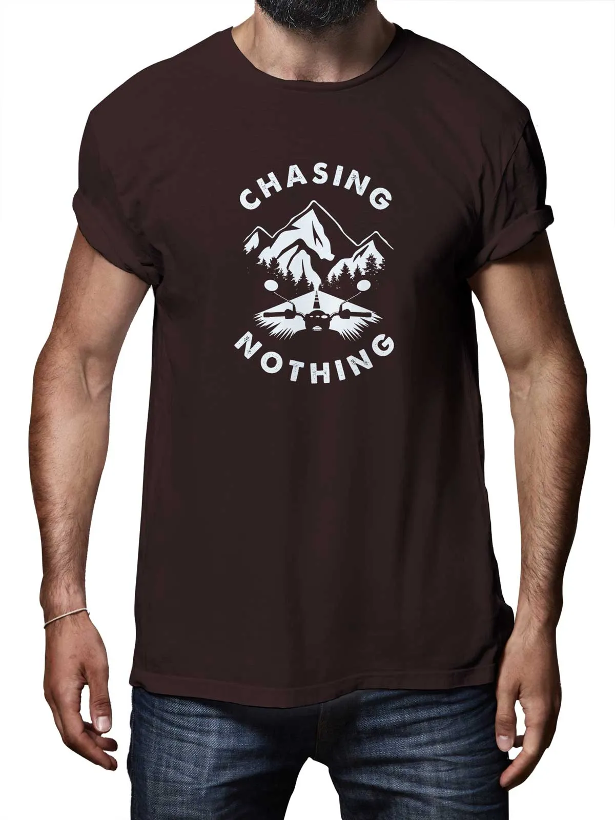 Chasing Nothing | Printed T shirt