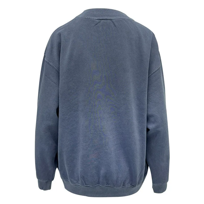 Chicka-D Ladies Mock Neck Crew