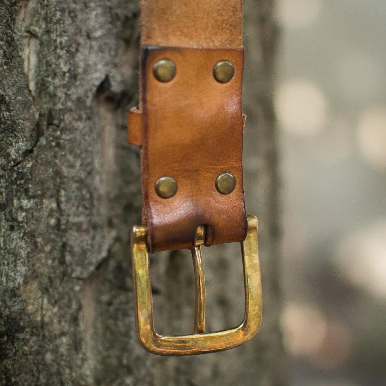 CLASSIC LEATHER BELT / TAN