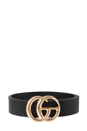 Classic leather belt