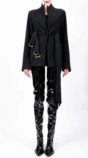 Coat with 3 Belts