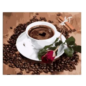 Coffee Love - Canvastly DIY Paint By Numbers