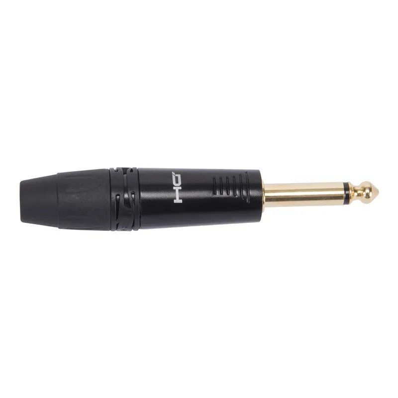 Conector Jack Mono Profesional De 6.3mm Proel Dhj63mbk