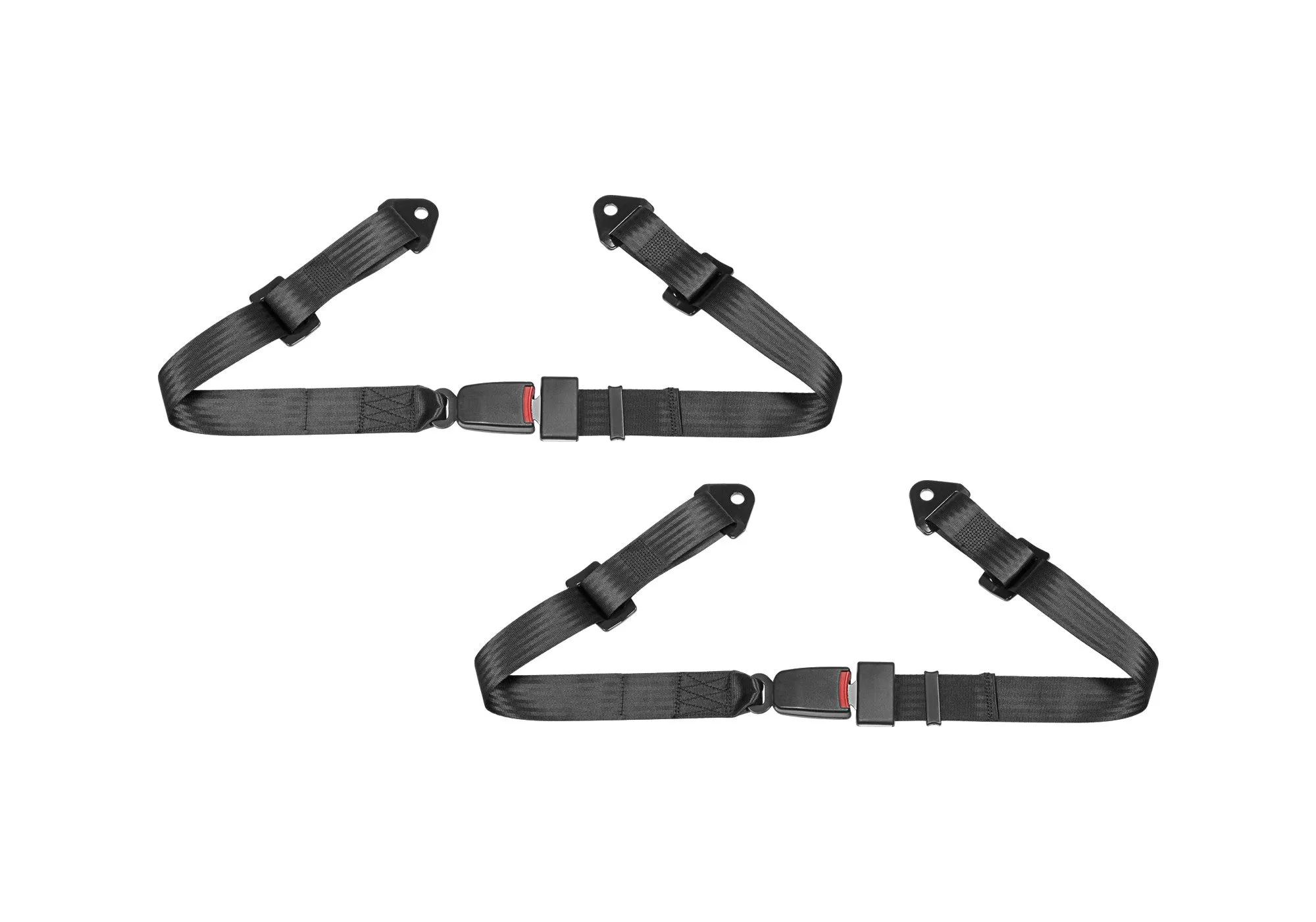 Corbeau Bolt-In 2" Lap Belt (set of 2) 42001B