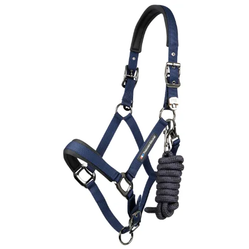 Corda Padded Head Collar With Lead Rope