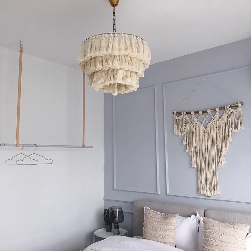 Creative Fela Tassel Chandelier for Living Room,Kitchen Island