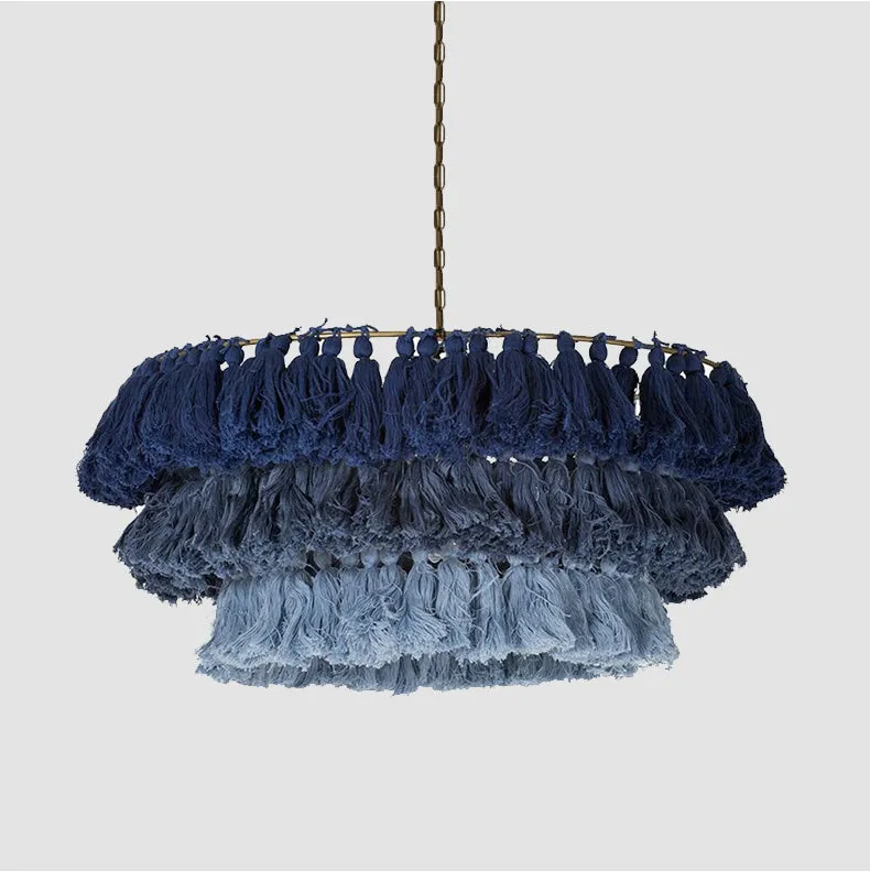Creative Fela Tassel Chandelier for Living Room,Kitchen Island