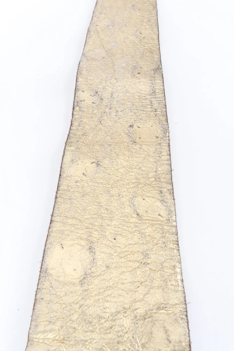 Crystal Stone Studded Leather Belt