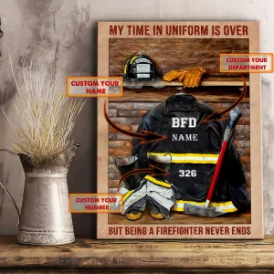 Custom Canvas - Firefighter