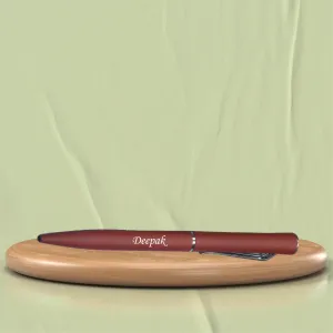 Customized with Name Classic Pen - Brown
