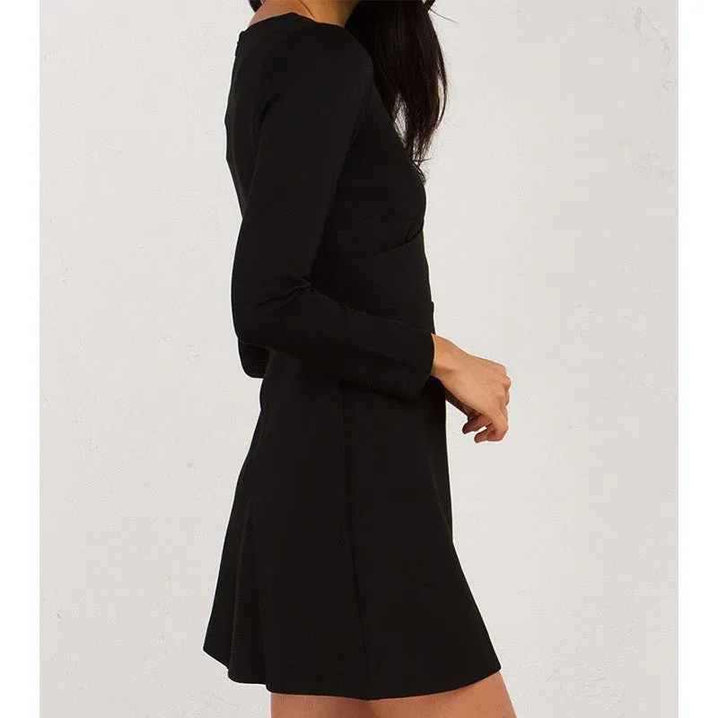 Cut Out Knit Dress