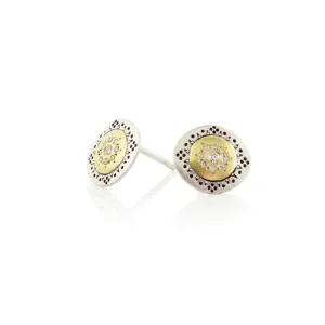 Diamond Seeds of Harmony Charm Studs