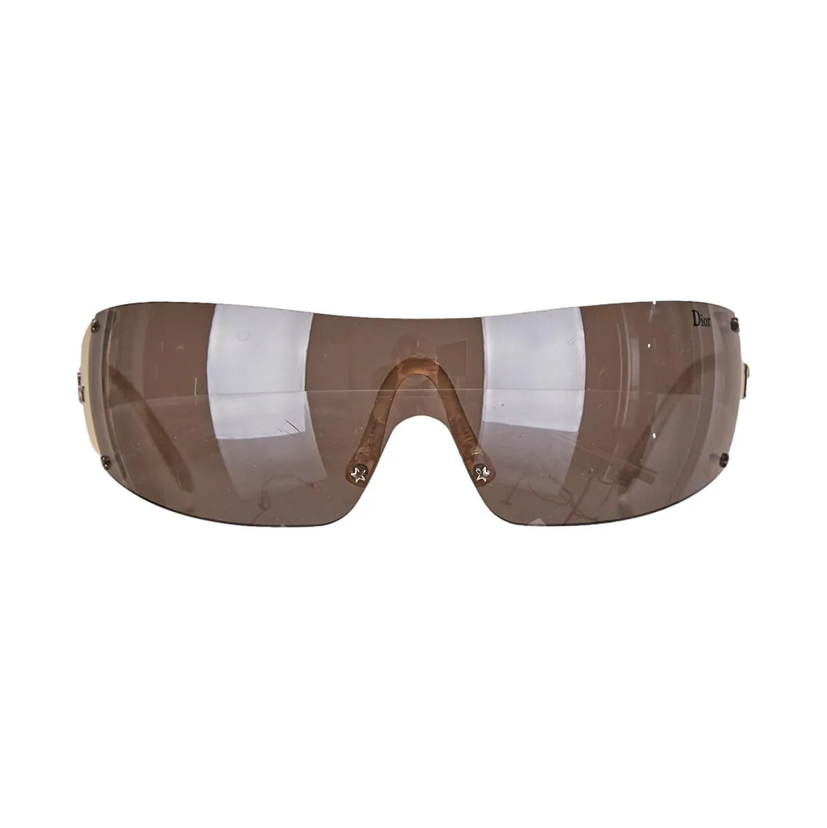 Dior Clear Studded Sunglasses