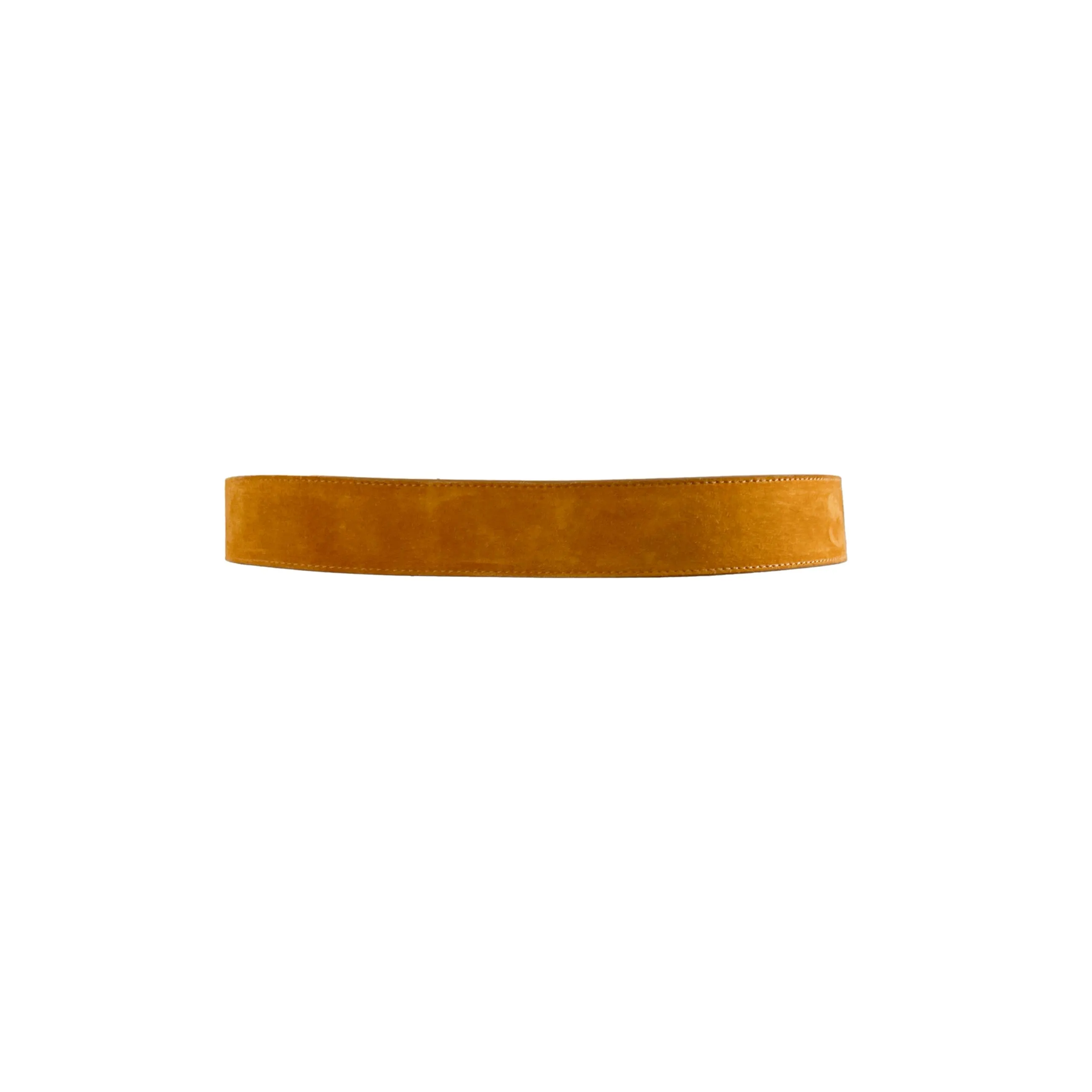 Dior Tan Suede 'CD' Belt