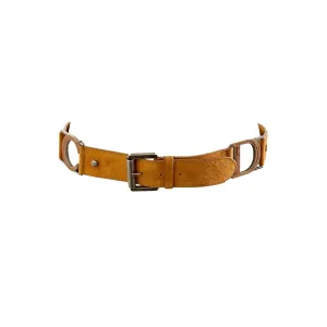 Dior Tan Suede 'CD' Belt