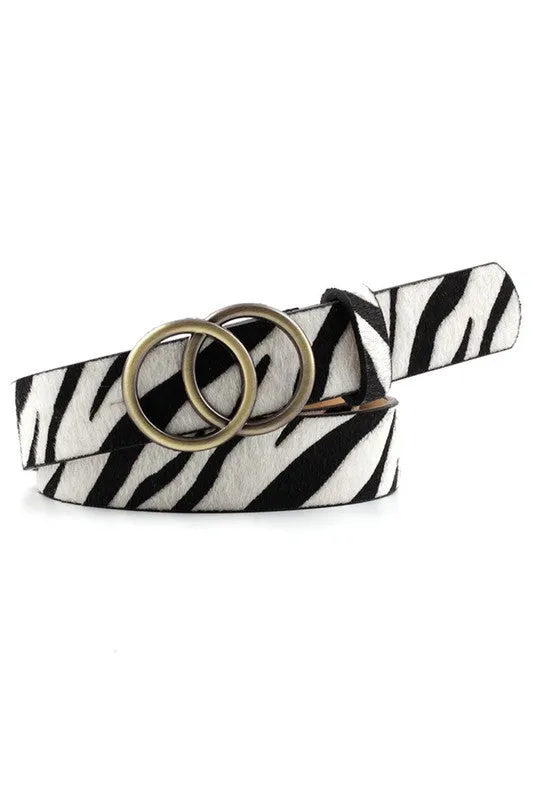 Double Ring Fashion Belt