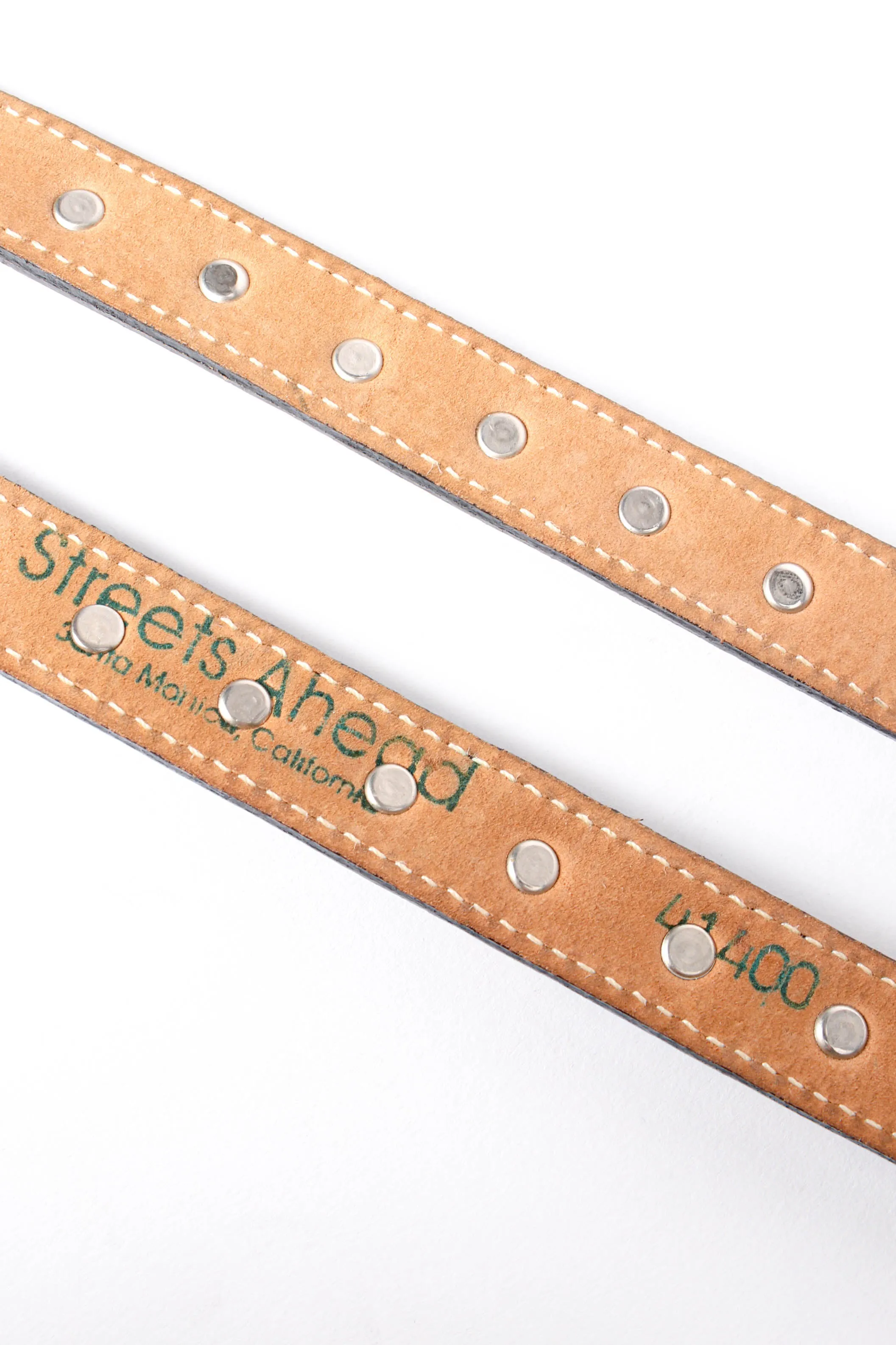 Double Strap Statement Medallion Belt