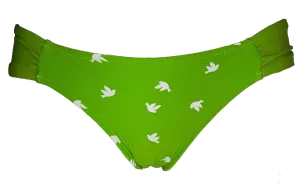 Dove Love low green bikini bottom