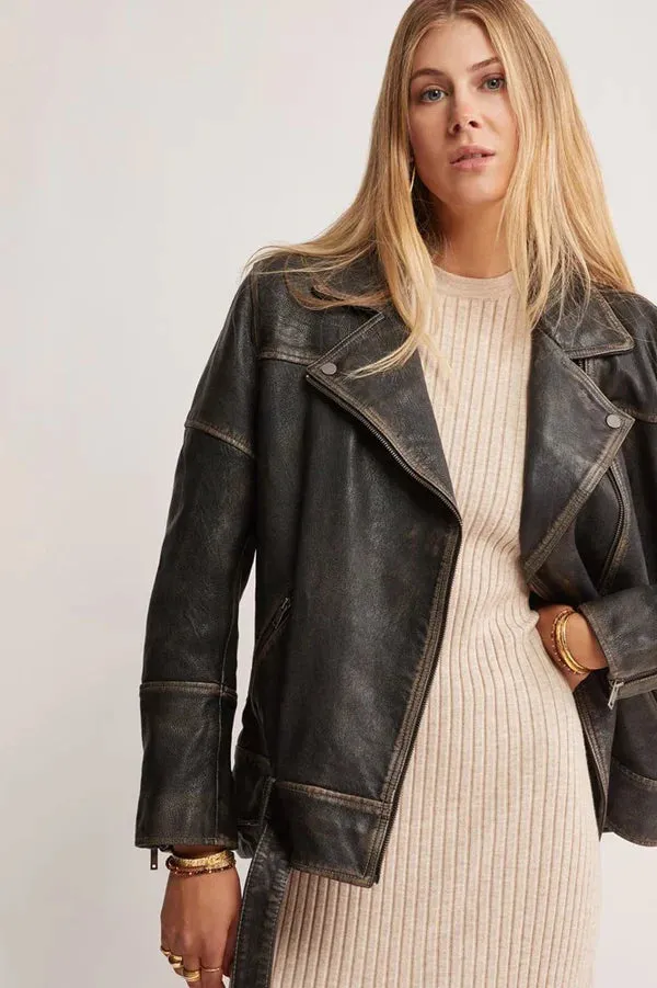 Drifter Leather Jacket ~ MOS the label