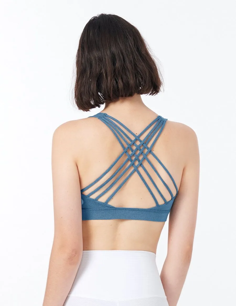 easyoga LA-VEDA Stellate Bra1 - M5 M-Blue