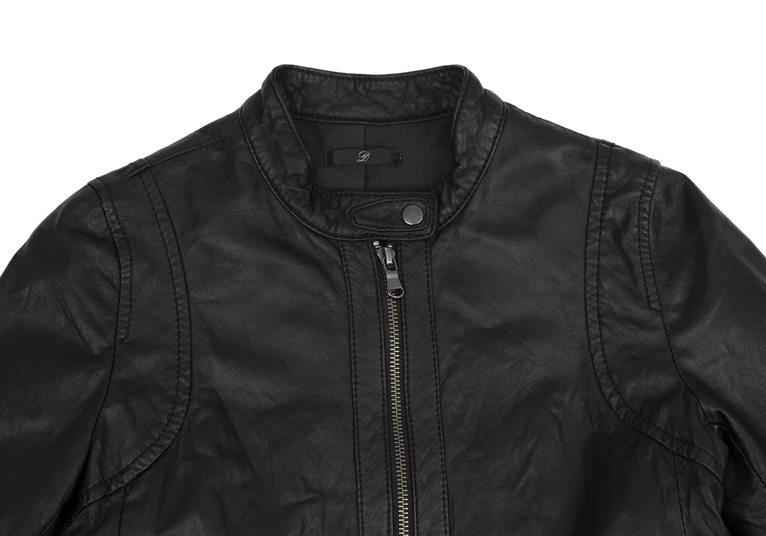 ESTNATION Japan. Black Lambskin Leather Single Jacket