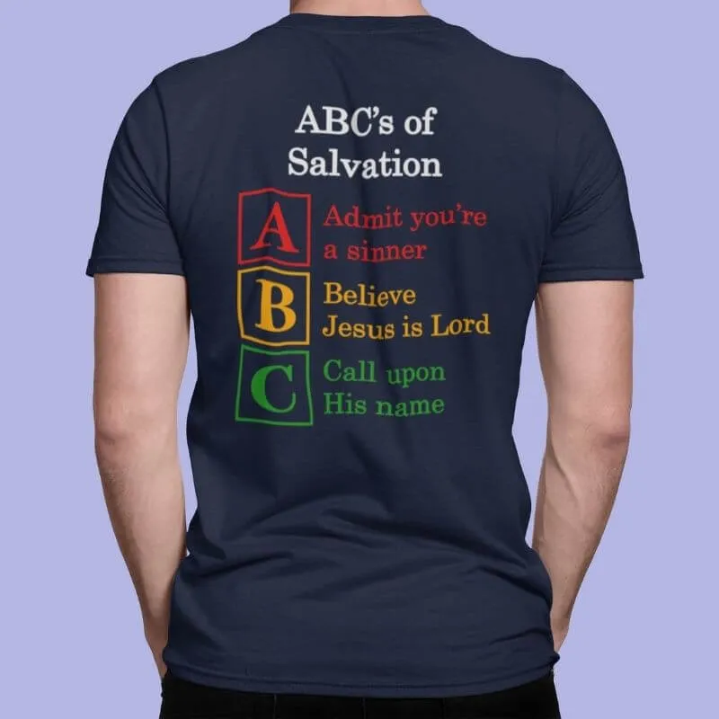 Eternal Lives Matter with ABC's of Salvation 2-Sided T-Shirt